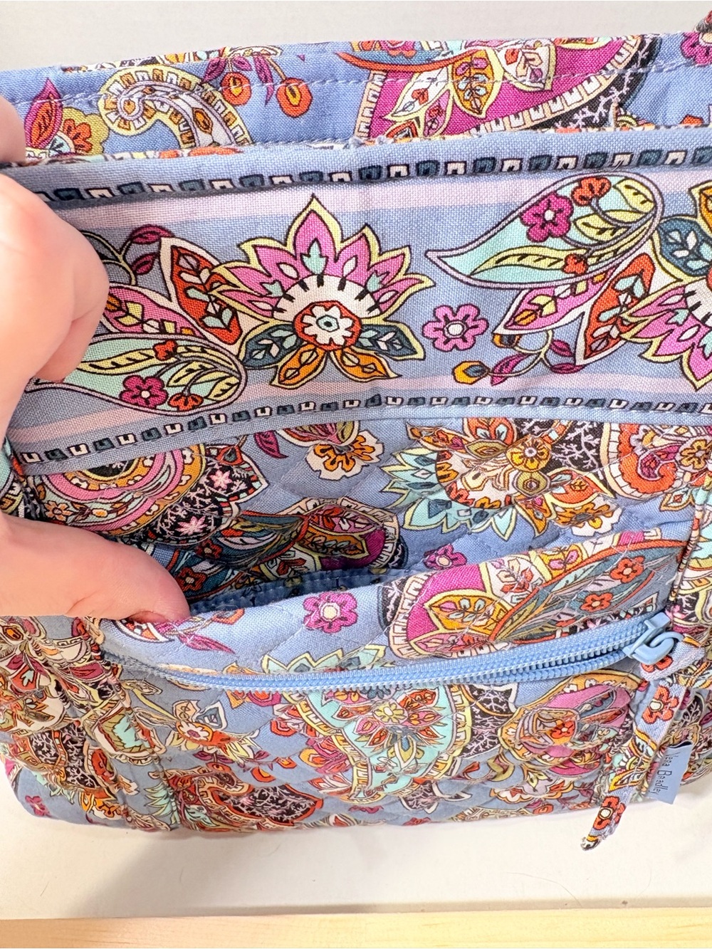 Vera Bradley ‘Provence Paisley’ Quilted Tote - Picture 7 of 8